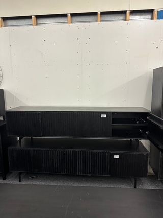 Tv meubel Tiara mango, zwart